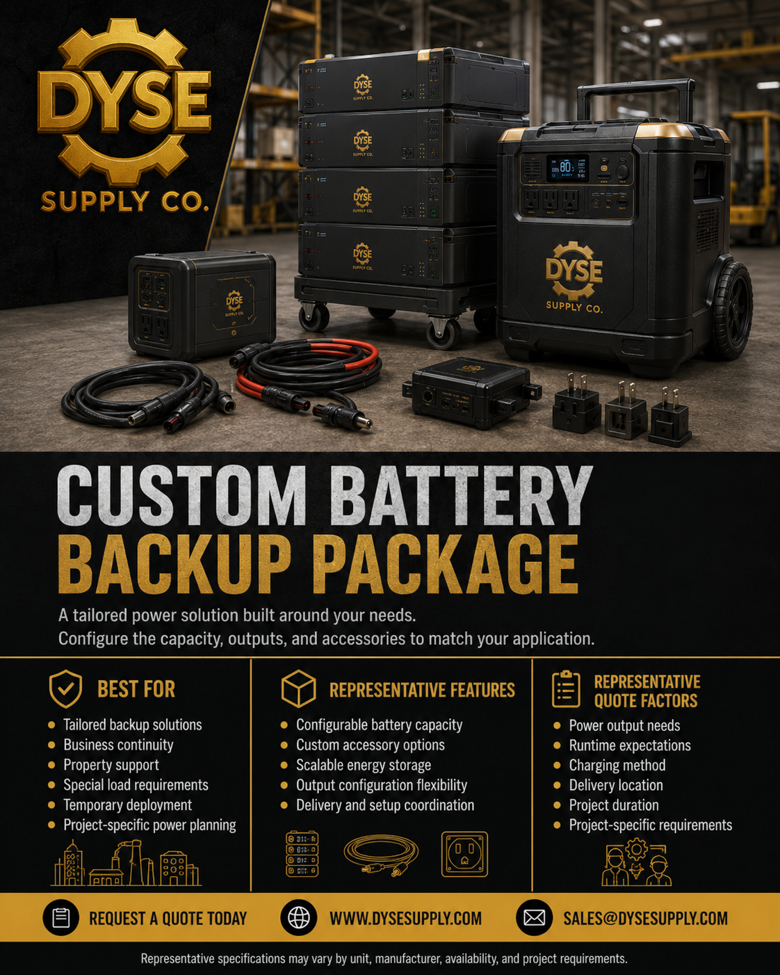 Battery Backup & Portable Power Stations