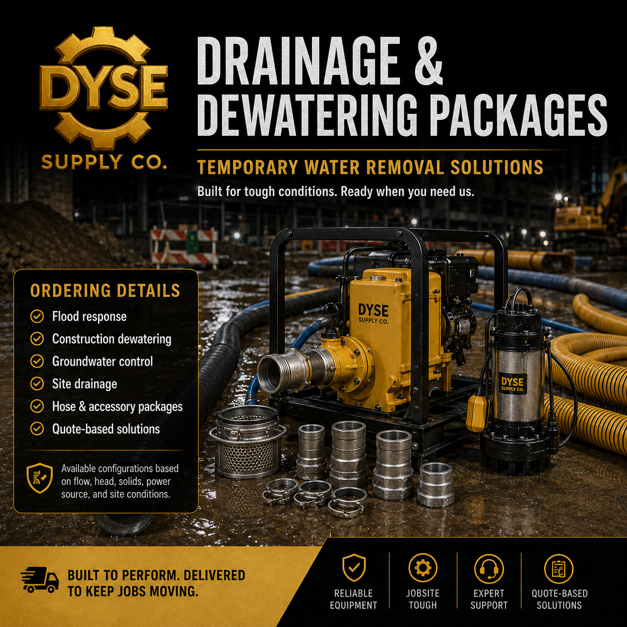 Drainage & Dewatering Packages