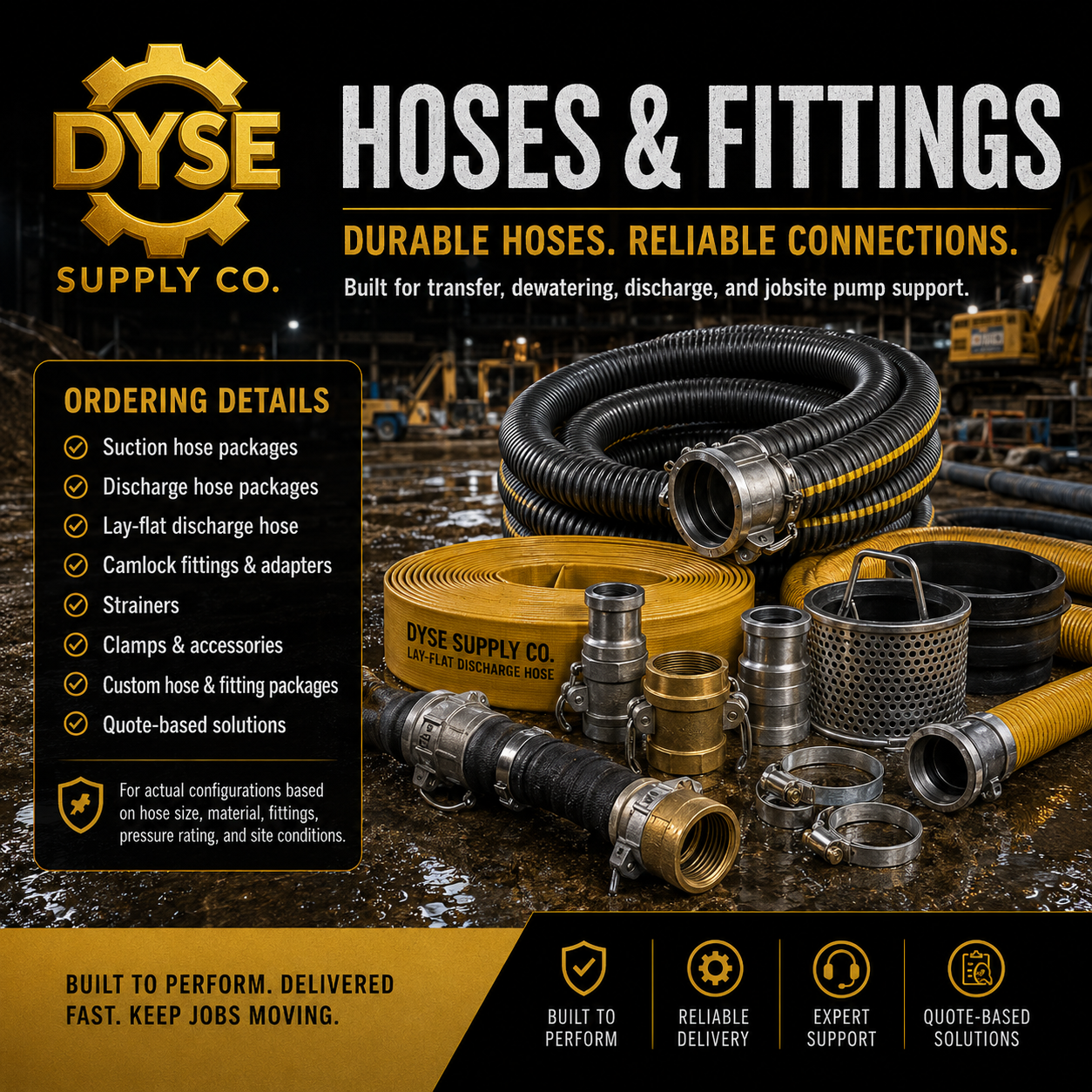 Hoses & Fittings