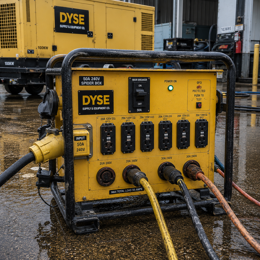 Temporary Power Distribution Boxes