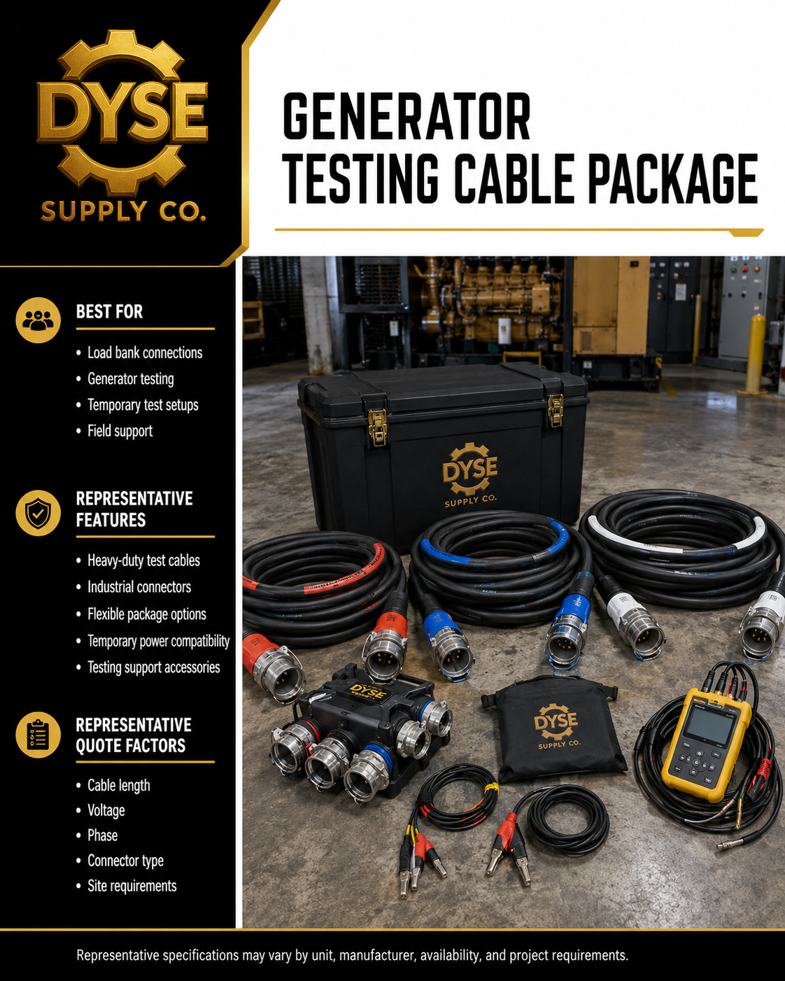 Load Banks & Generator Testing Support