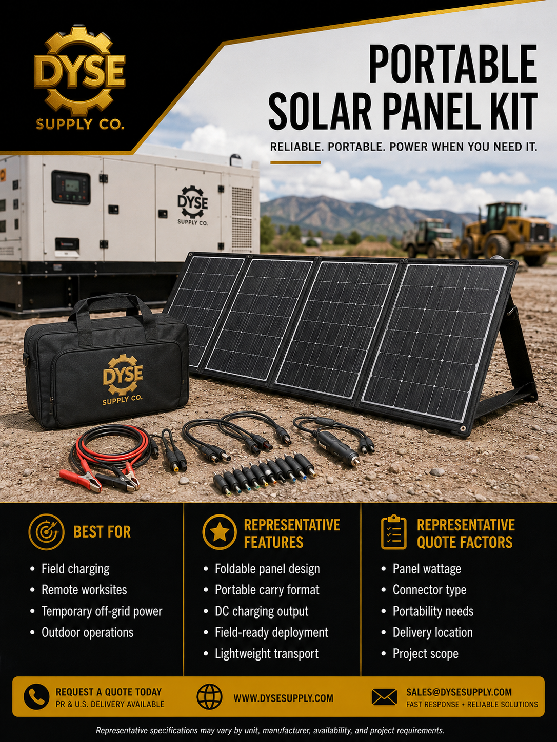 Solar Backup & Charging Systems