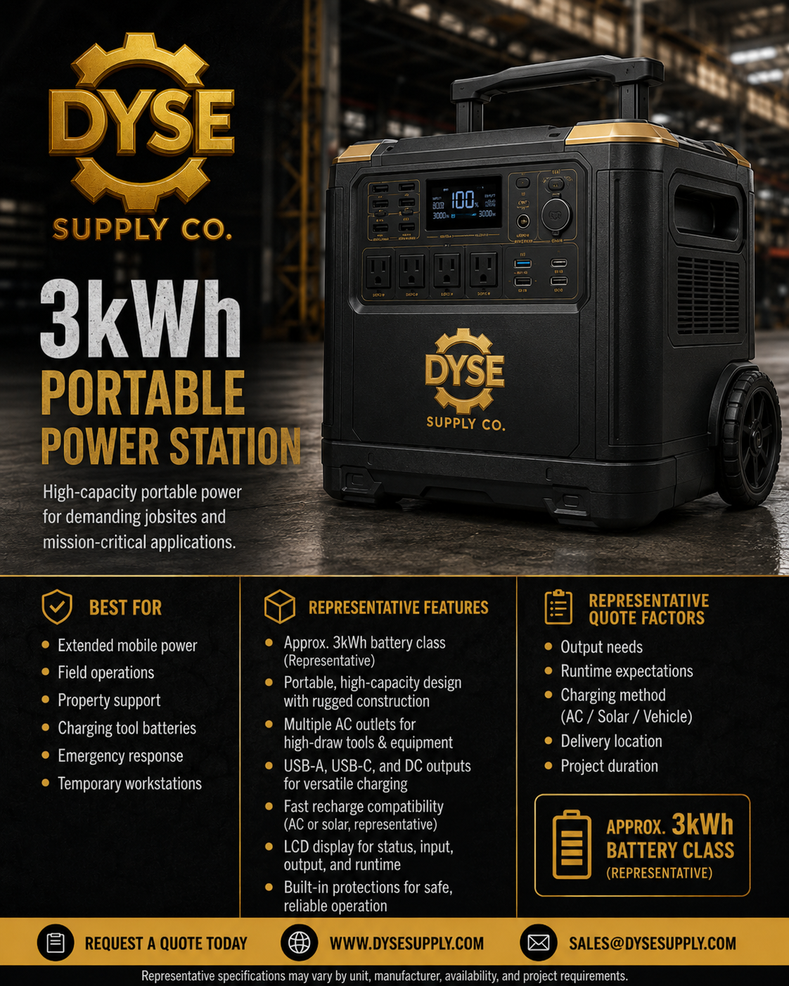 Battery Backup & Portable Power Stations
