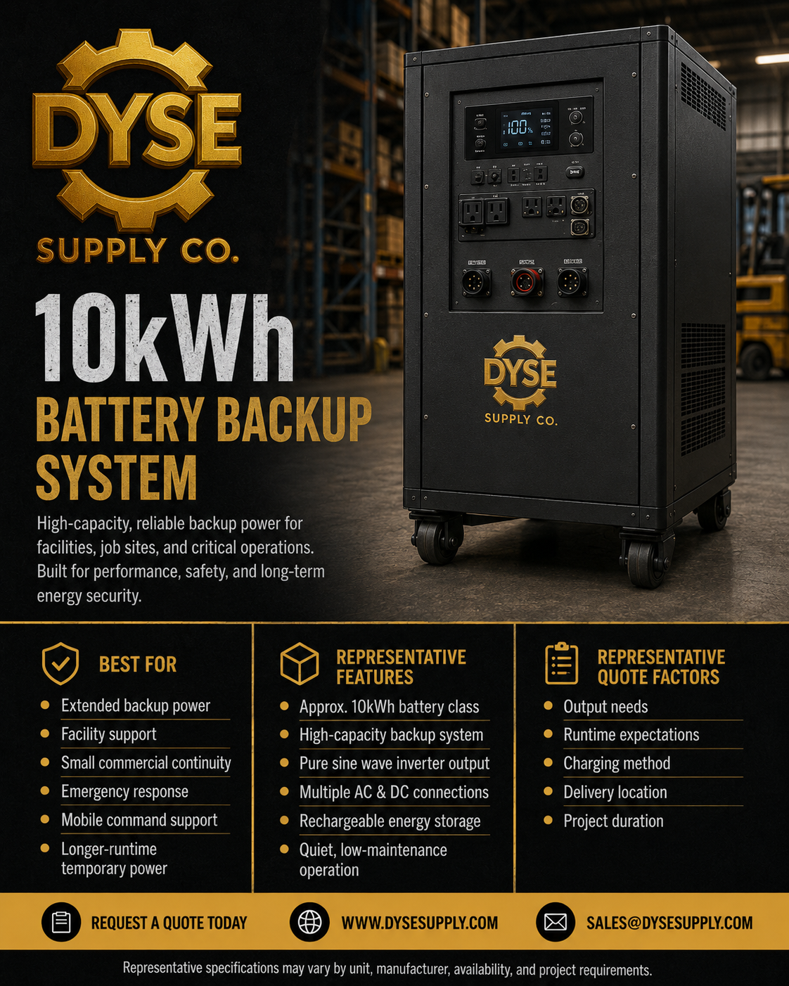 Battery Backup & Portable Power Stations
