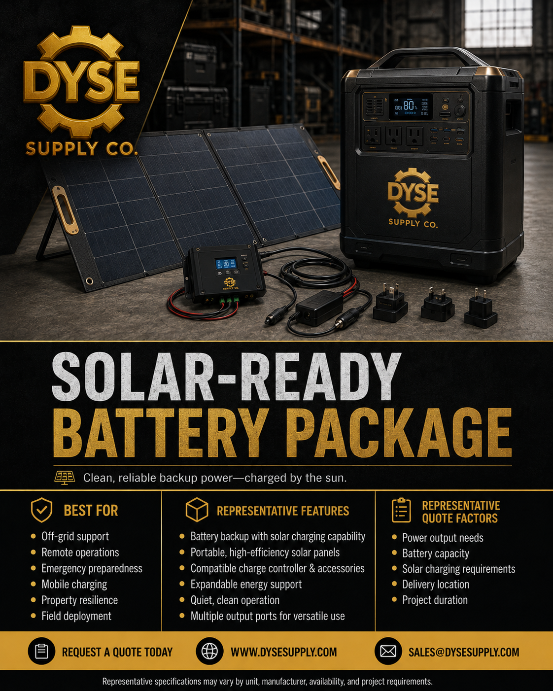 Battery Backup & Portable Power Stations