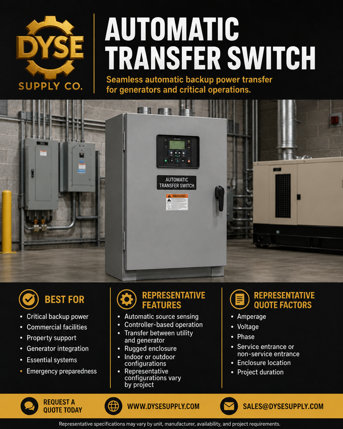 Transfer Switch Packages