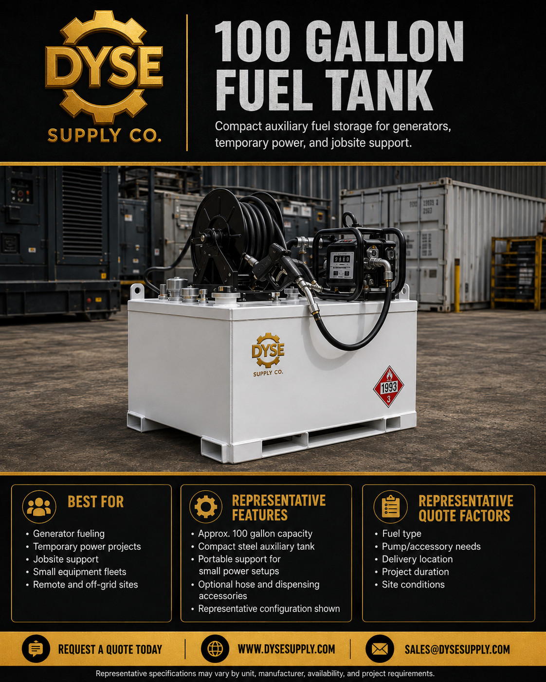 Fuel Tanks & Fuel Support