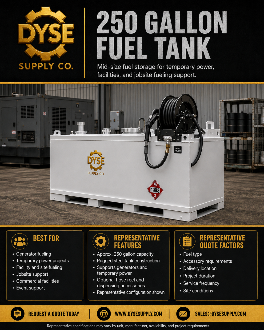 Fuel Tanks & Fuel Support