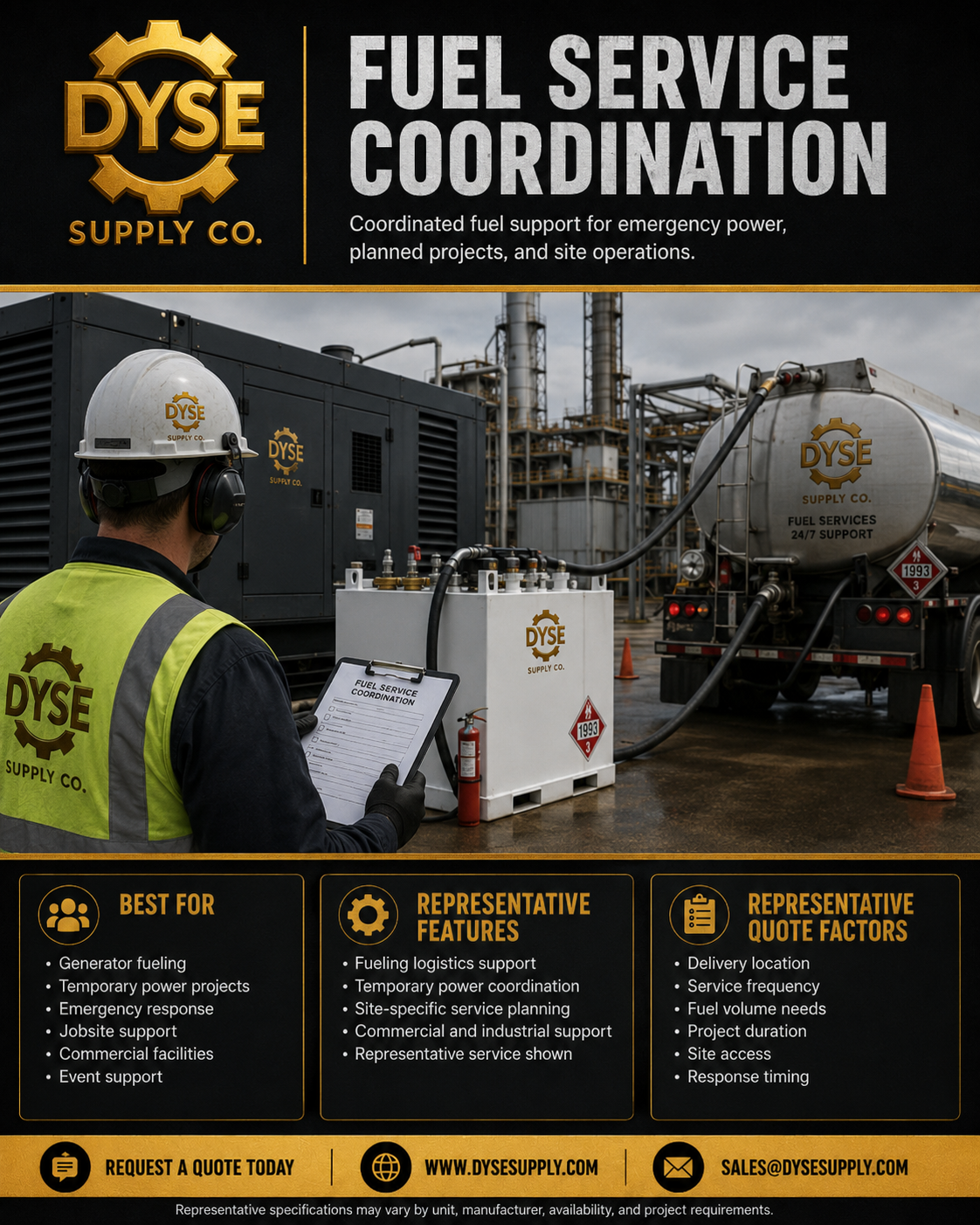 Fuel Tanks & Fuel Support