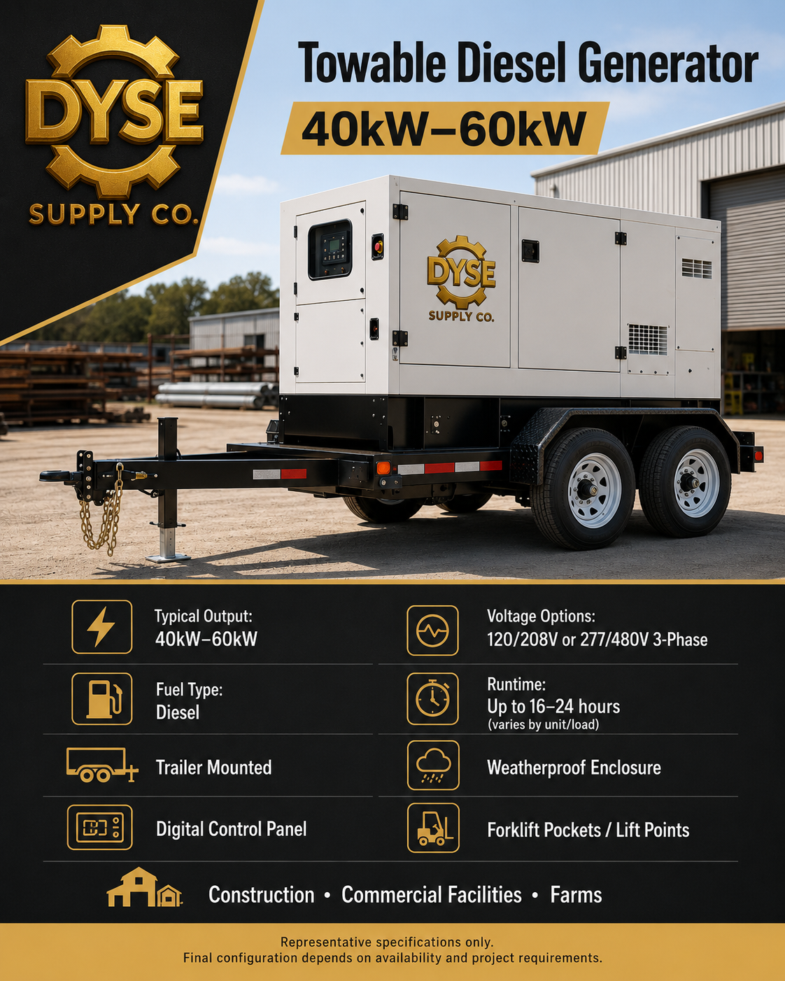 Towable Diesel Generators