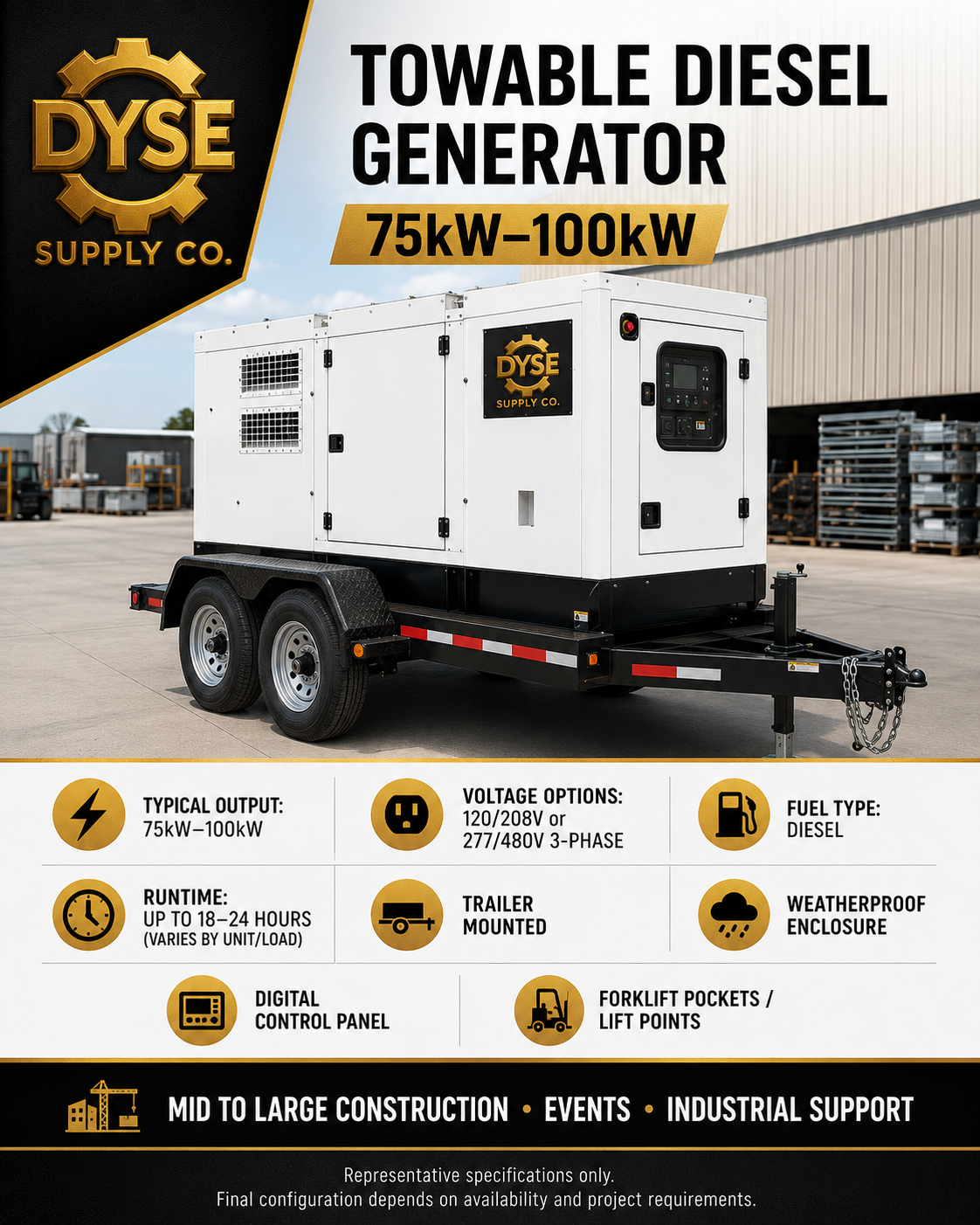 Towable Diesel Generators
