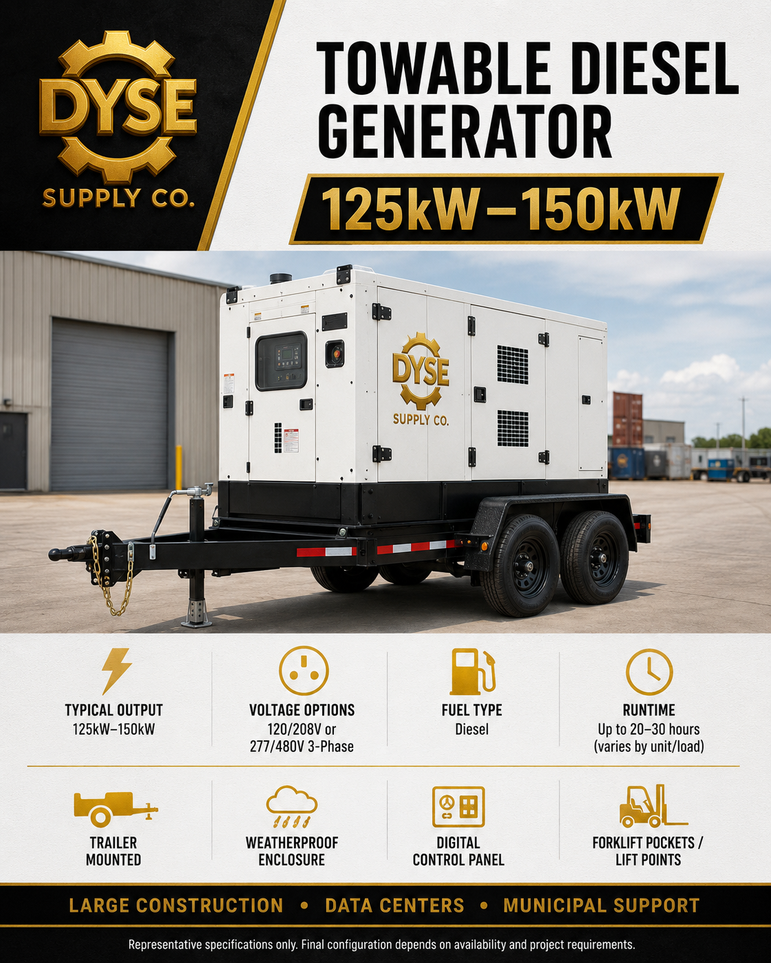 Towable Diesel Generators