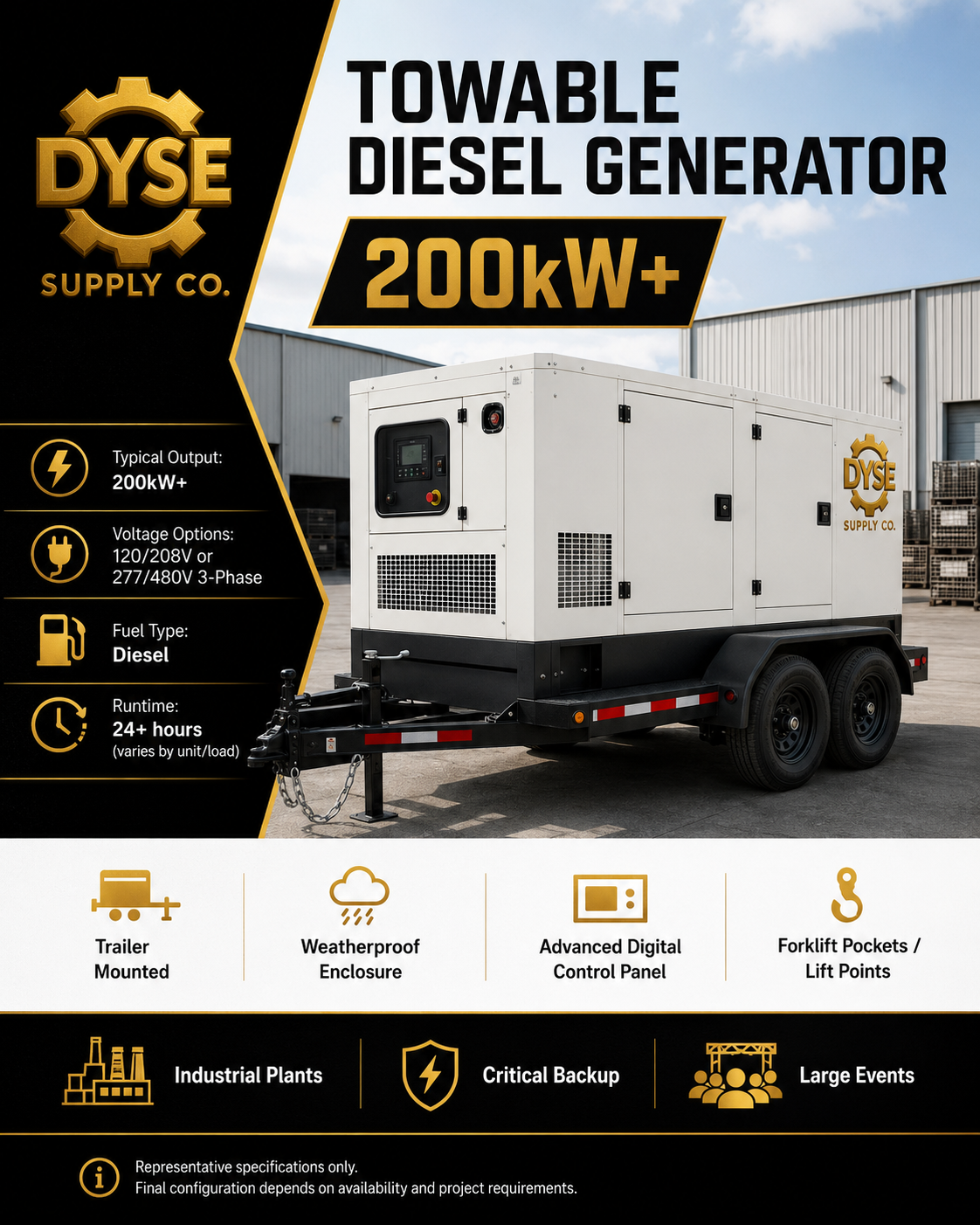 Towable Diesel Generators