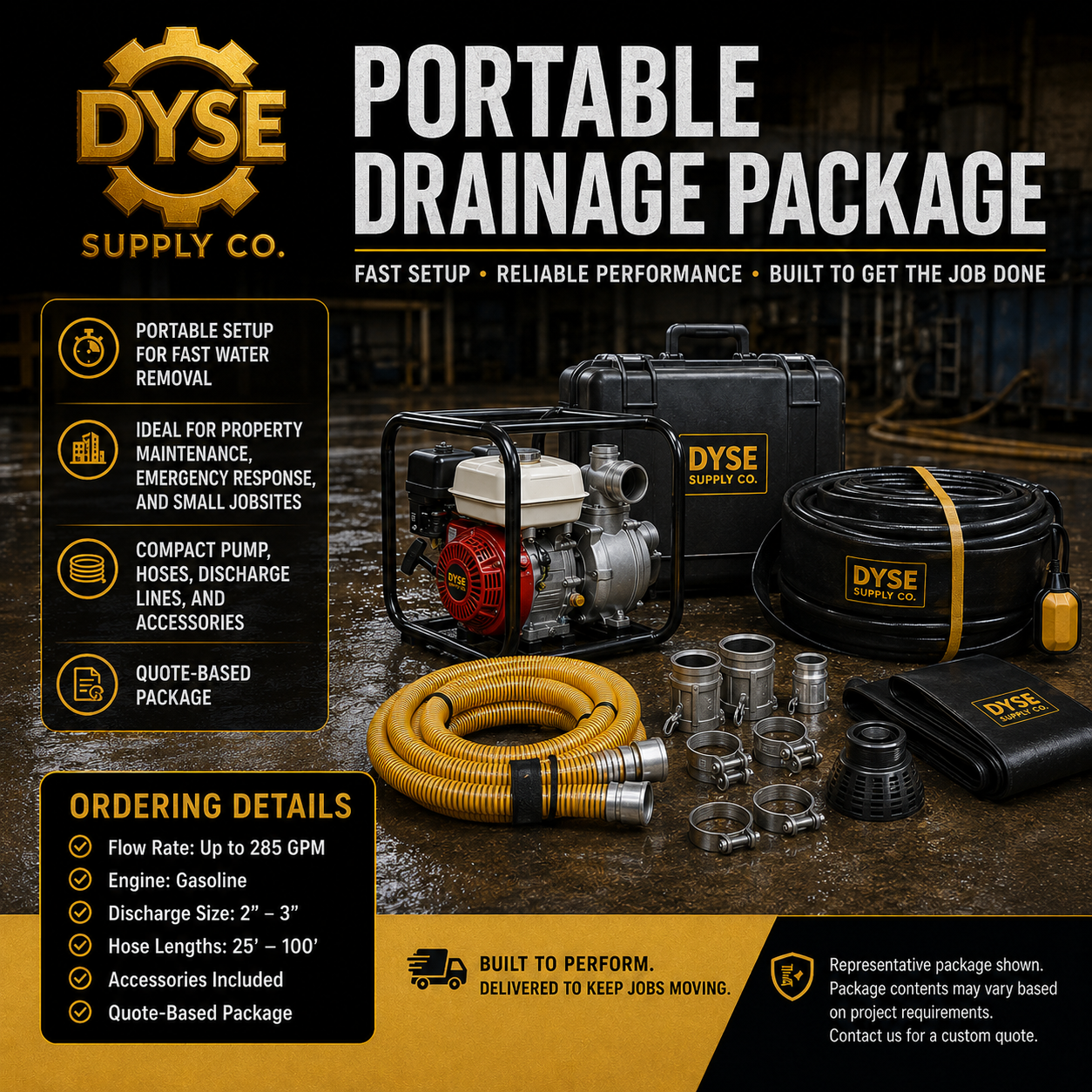 Drainage & Dewatering Packages