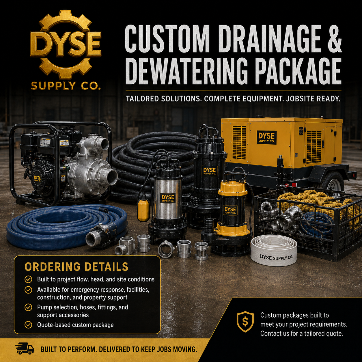 Drainage & Dewatering Packages
