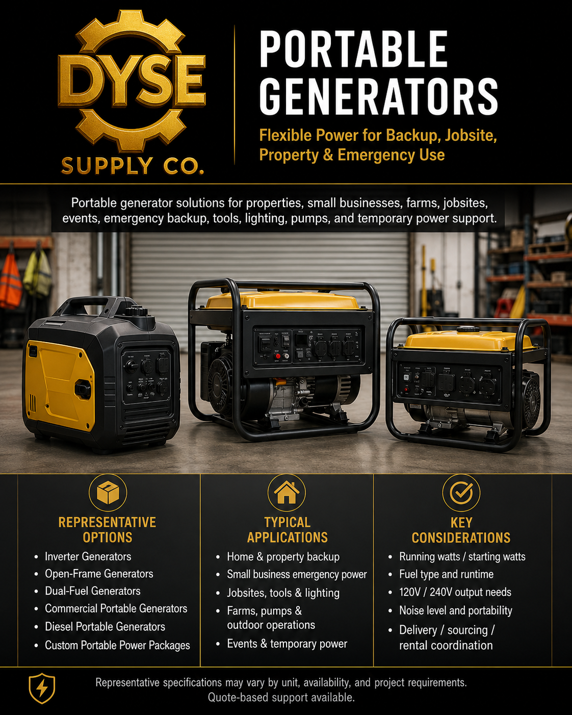 Portable Generators